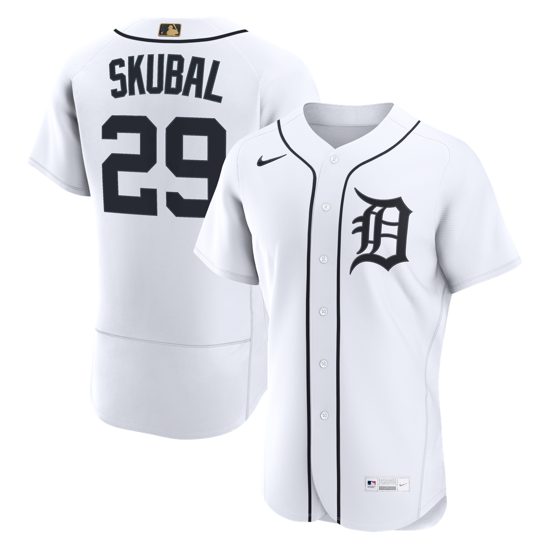 Tarik Skubal Detroit Tigers Nike Alternate MLB Awards Authentic Jersey - Navy