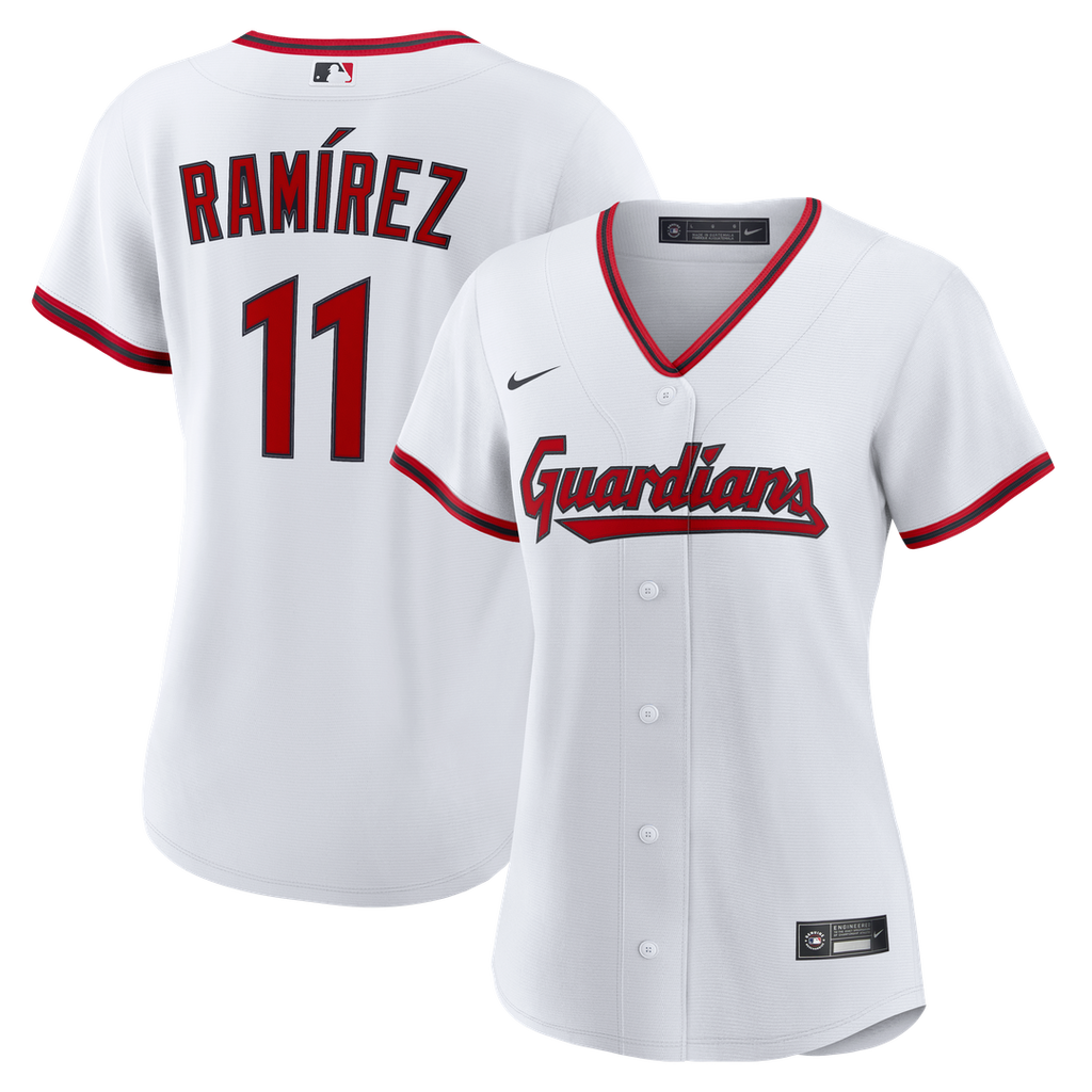José Ramírez Cleveland Guardians Nike Women's Home Replica Jersey - White