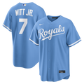 Bobby Witt Jr. Kansas City Royals Nike Alternate Replica Jersey - Light Blue