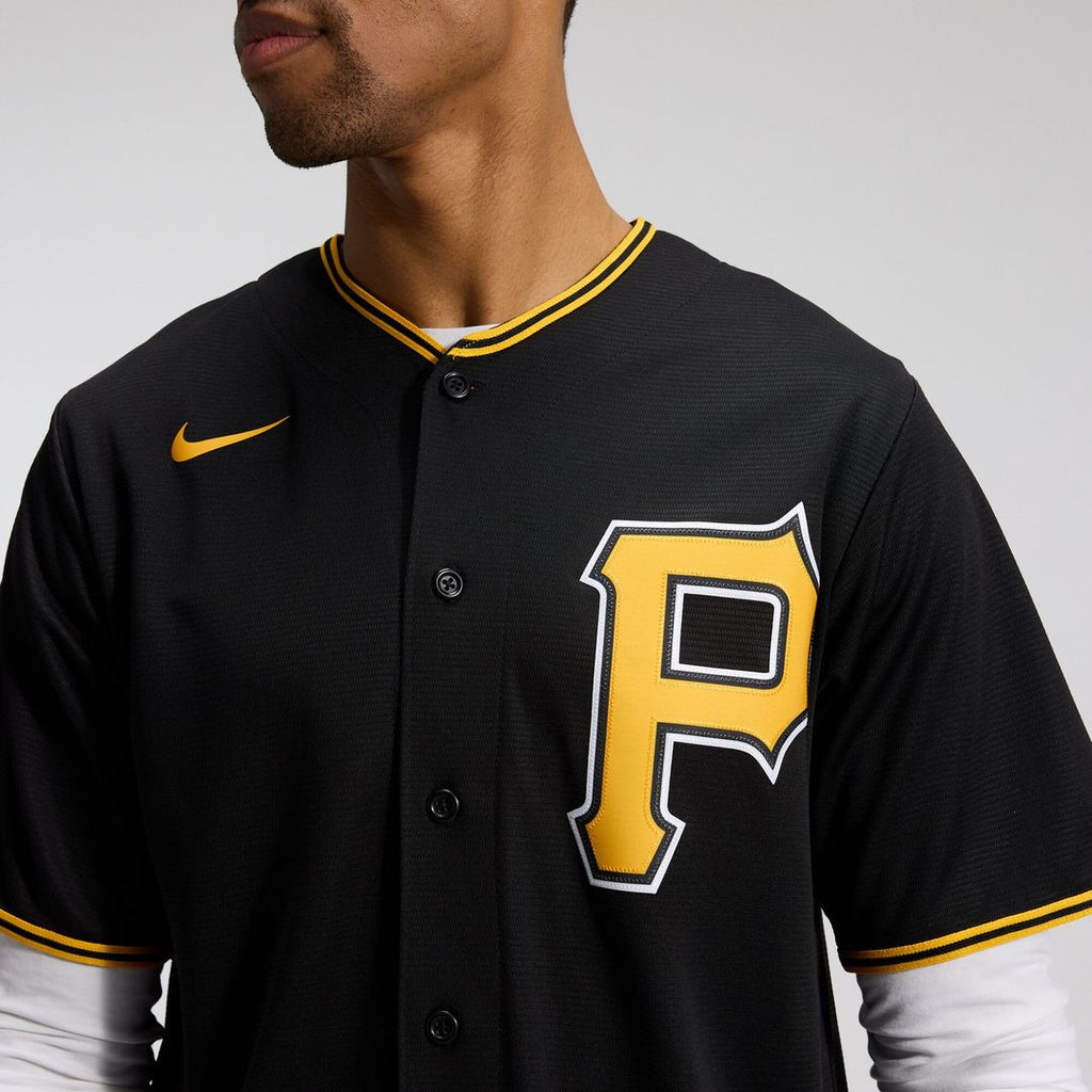 Pittsburgh Pirates Nike Alternate Replica Team Jersey - Black