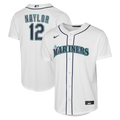 Josh Naylor Seattle Mariners Nike Youth Home Baseline Jersey - White