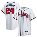 Deion Sanders Atlanta Braves Nike Home Retired Player Replica Jersey - White