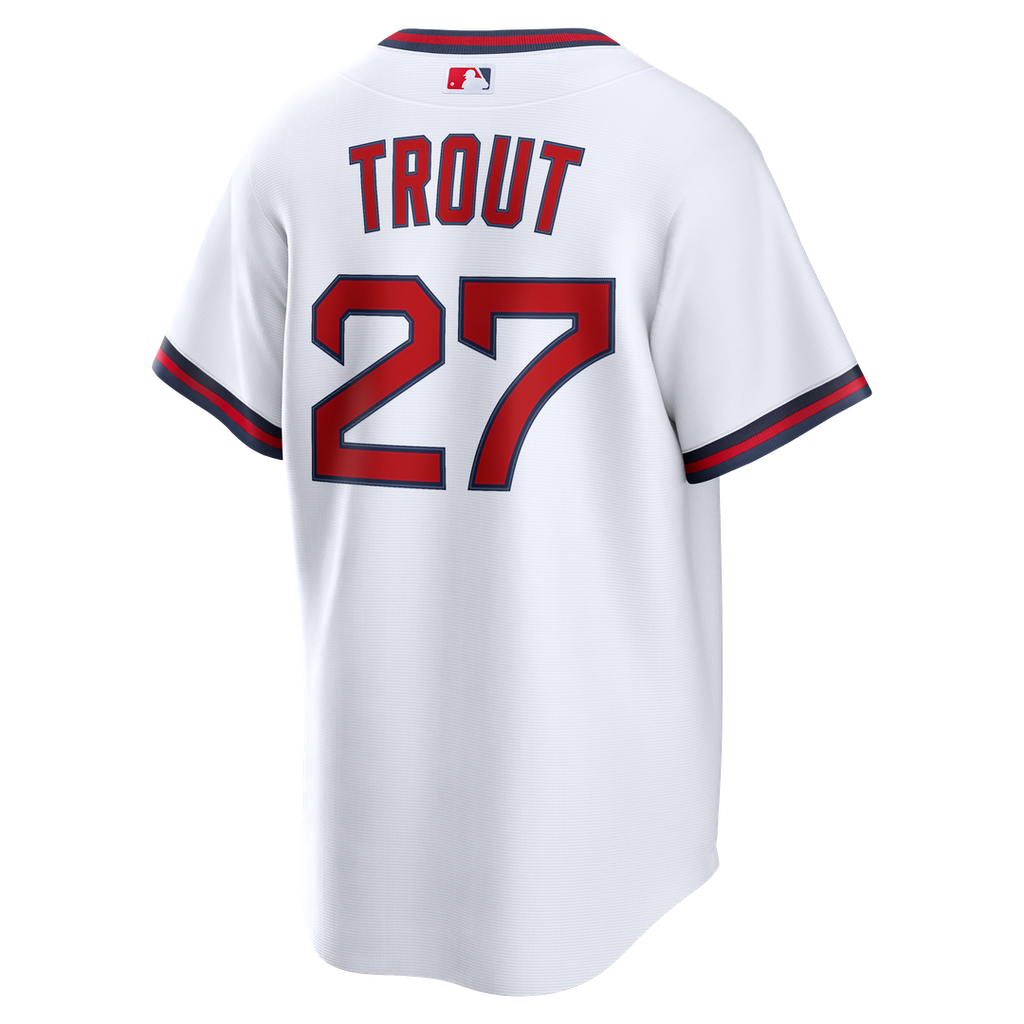Mike Trout Los Angeles Angels Nike Alternate Replica Jersey - Red