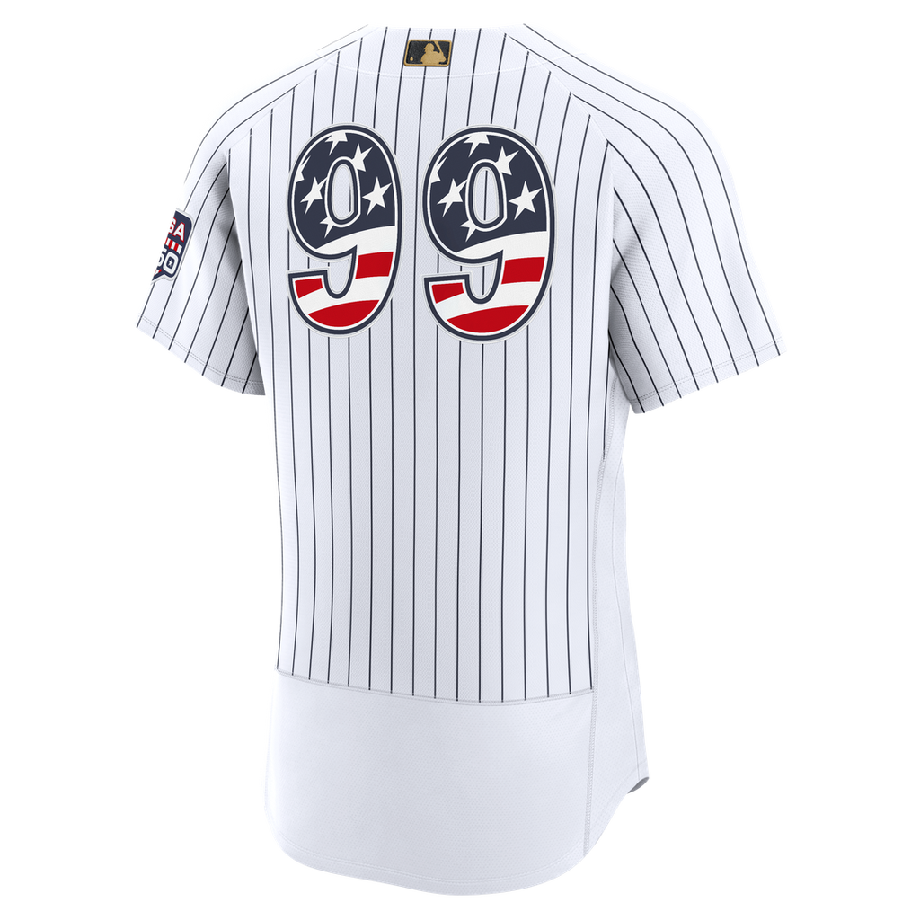 Aaron Judge New York Yankees Nike USA 250 Fourth of July Home Authentic Jersey - White
