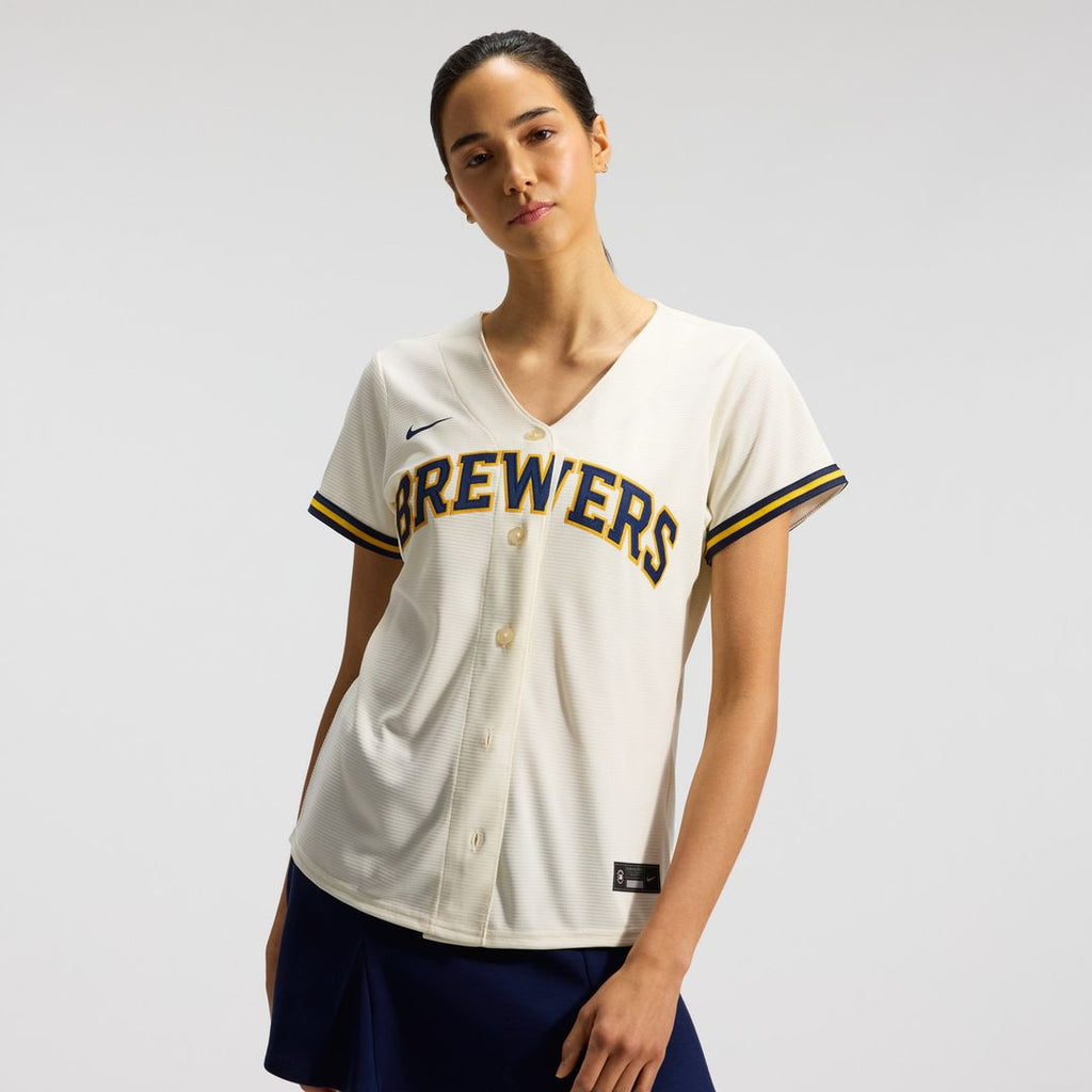 Sal Frelick Milwaukee Brewers Nike Women's Home Replica Jersey - Cream