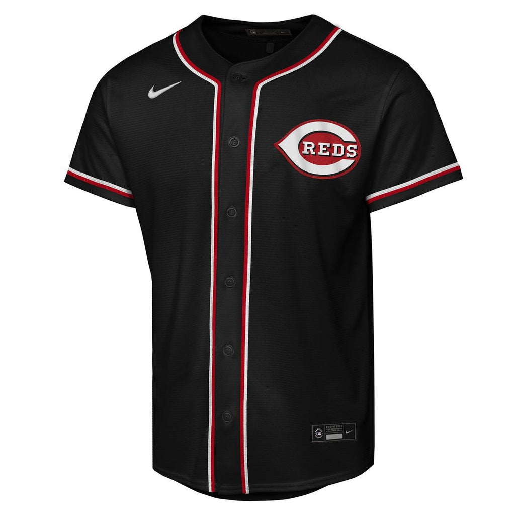 Elly De La Cruz Cincinnati Reds Nike Youth Fashion Replica Player Jersey - Black