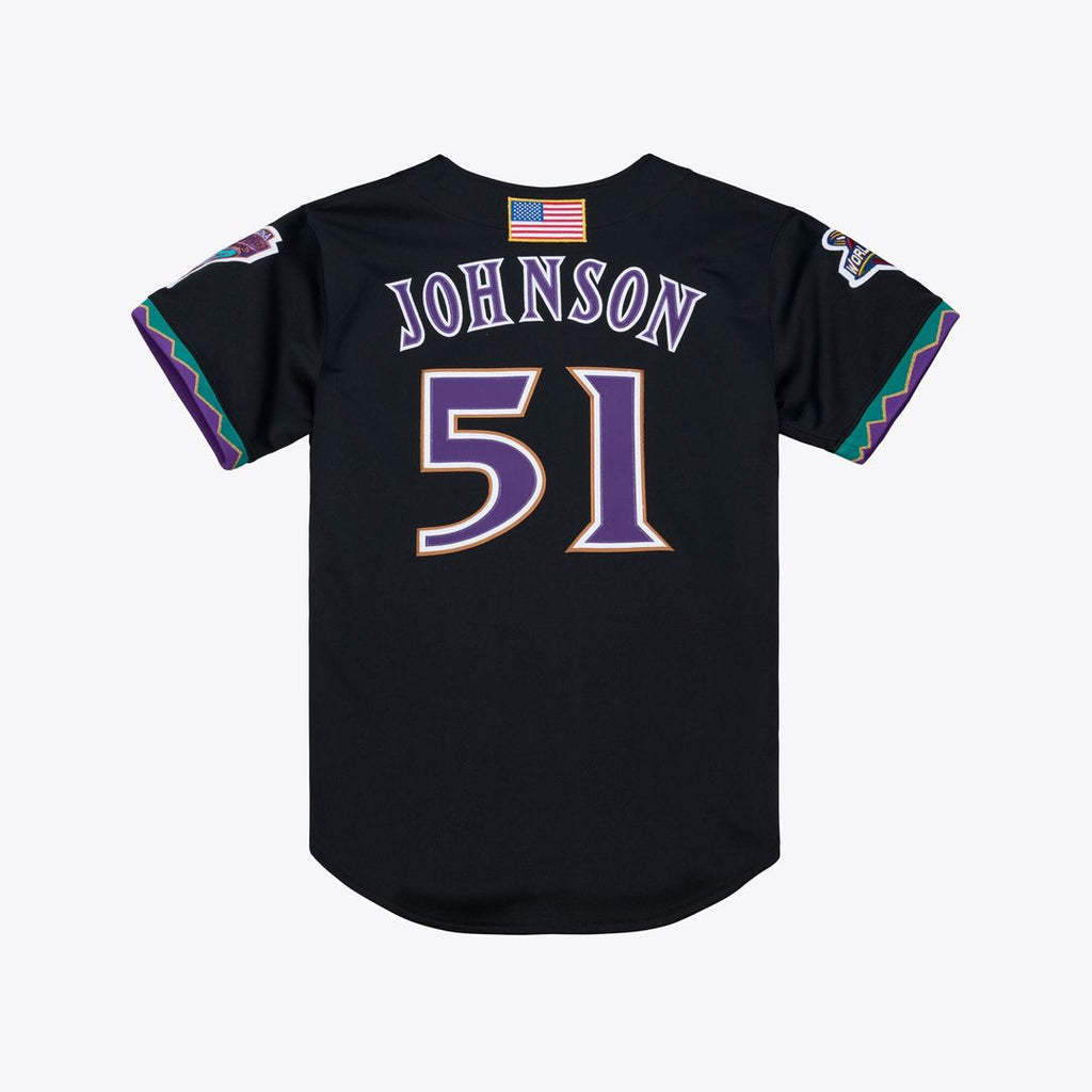 Randy Johnson Arizona Diamondbacks Mitchell & Ness 2000 Throwback Authentic Jersey - Purple