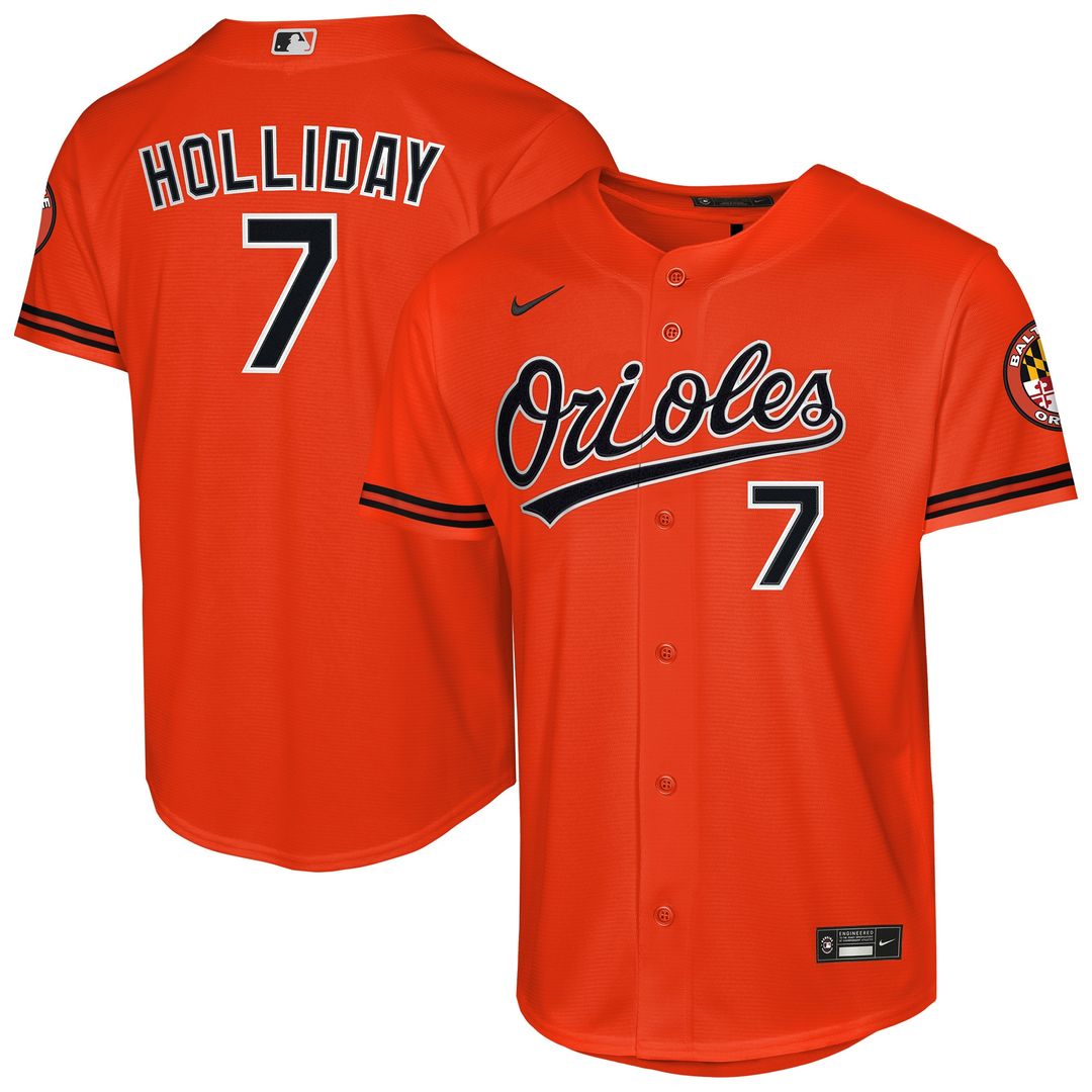 Jackson Holliday Baltimore Orioles Nike Youth Home Stadium Player Jersey - White