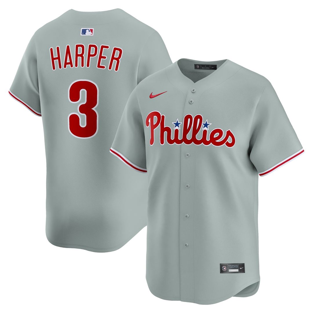 Bryce Harper Philadelphia Phillies Nike Home Limited Player Jersey - White