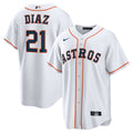 Yainer Diaz Houston Astros Nike Home Replica Jersey - White