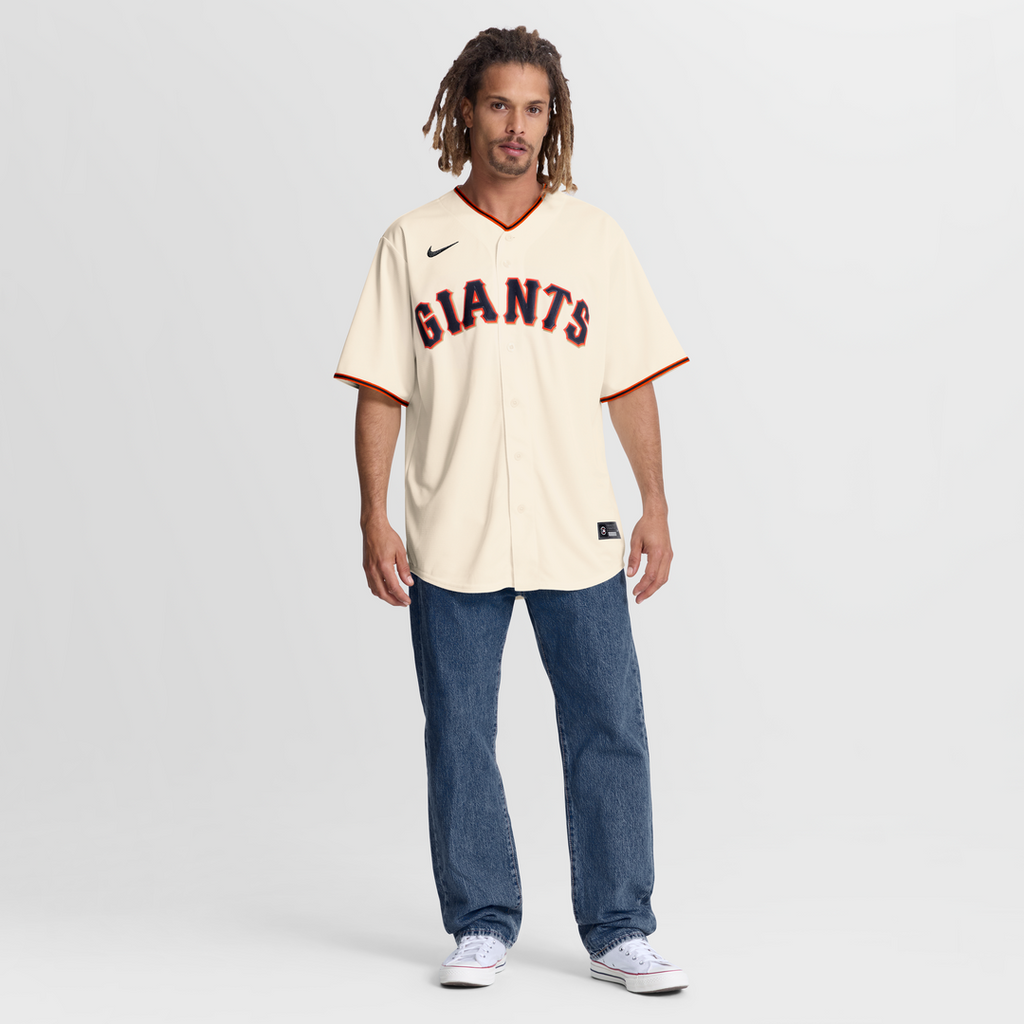 Bryce Eldridge San Francisco Giants Nike Home Replica Jersey - Cream