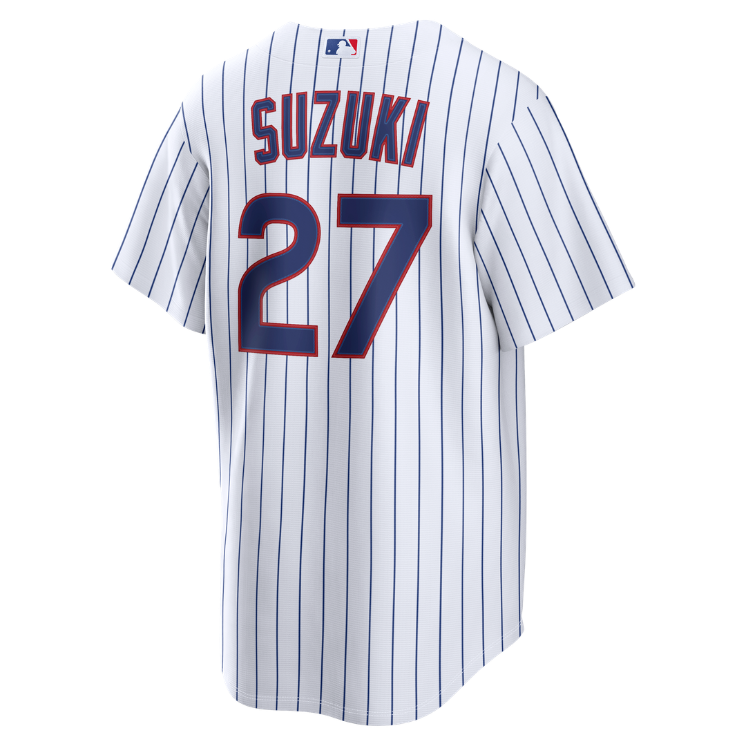 Seiya Suzuki Chicago Cubs Nike Home Replica Jersey - White