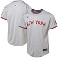 New York Mets Youth Road Limited Jersey - Gray