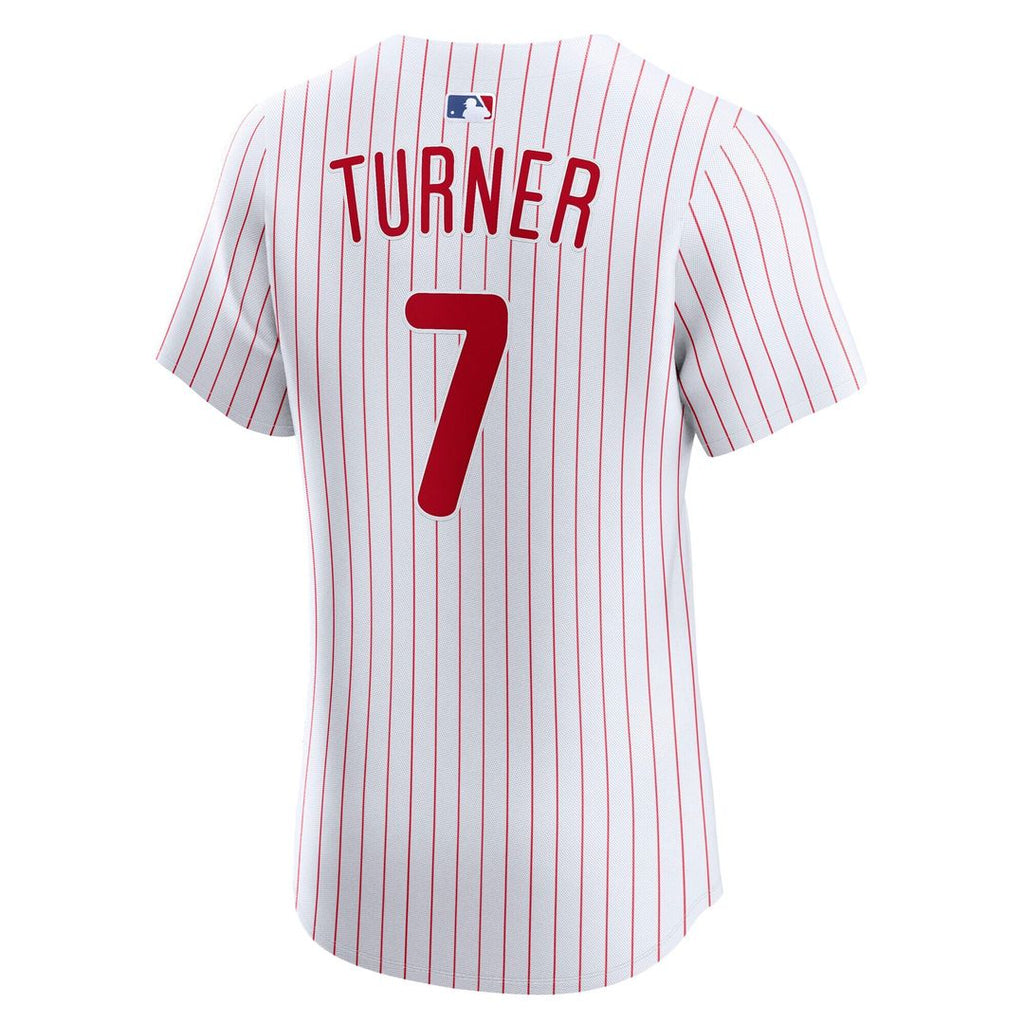 Trea Turner Philadelphia Phillies Nike Home Elite Jersey - White