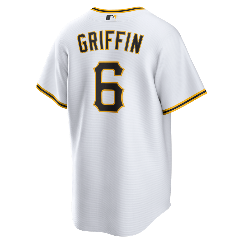Konnor Griffin Pittsburgh Pirates Nike Home Replica Jersey - White