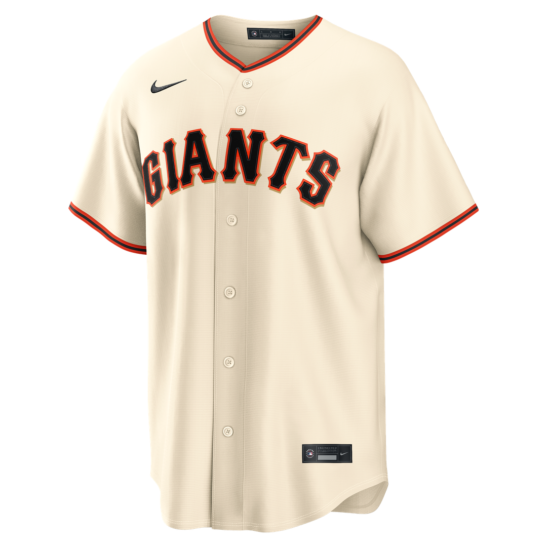 Jesus Rodriguez San Francisco Giants Nike Home Replica Jersey - Cream