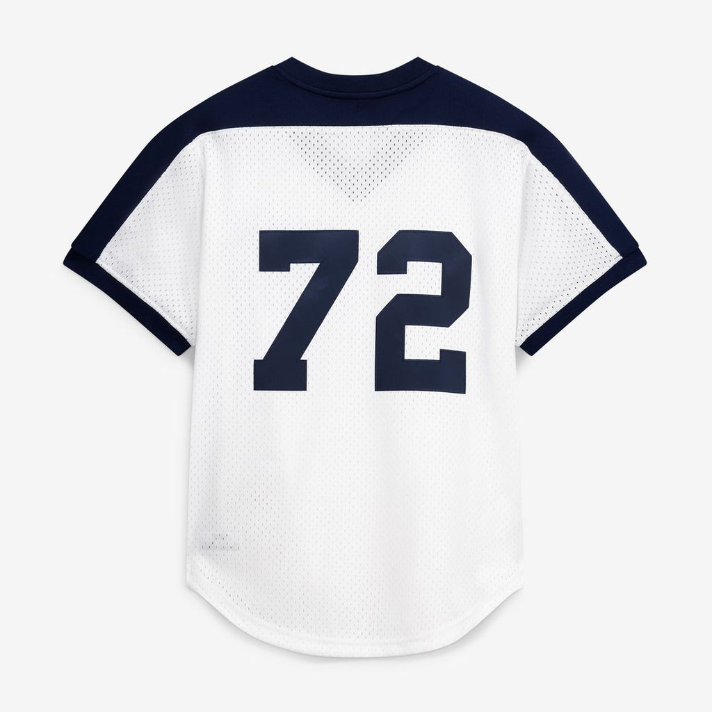Carlton Fisk Chicago White Sox Mitchell & Ness Authentic Batting Practice Jersey - Navy
