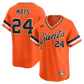 Willie Mays San Francisco Giants Nike Cooperstown Collection Limited Jersey - Orange