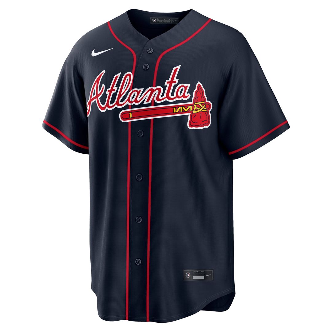 Ronald Acuña Jr. Atlanta Braves Nike Road Replica Jersey - Gray