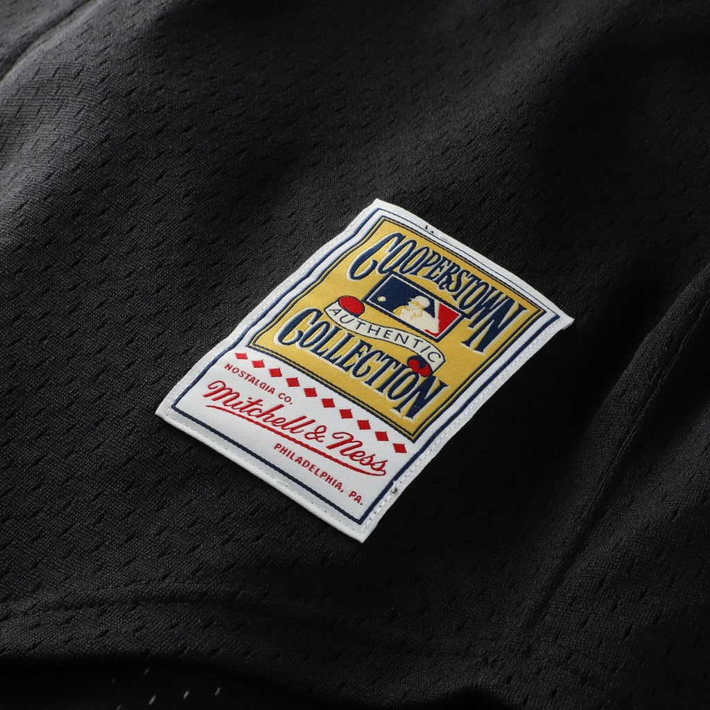 Randy Johnson Arizona Diamondbacks Mitchell & Ness Cooperstown Collection Mesh Batting Practice Button-Up Jersey - Black