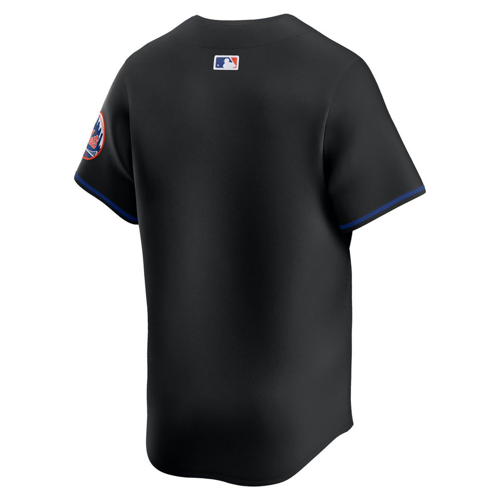 New York Mets Nike Alternate Limited Jersey - Black