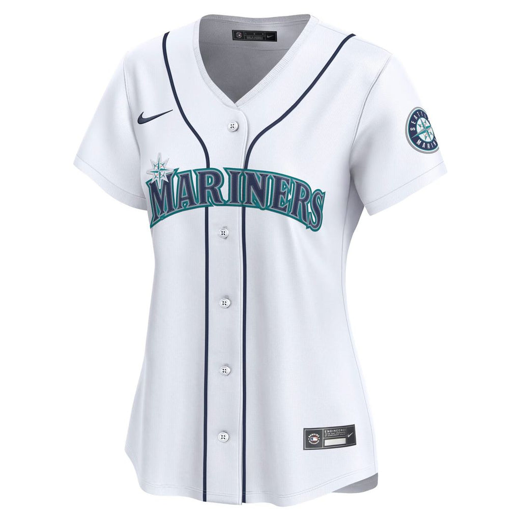 Cal Raleigh Seattle Mariners Nike Women's Home Limited Player Jersey - White