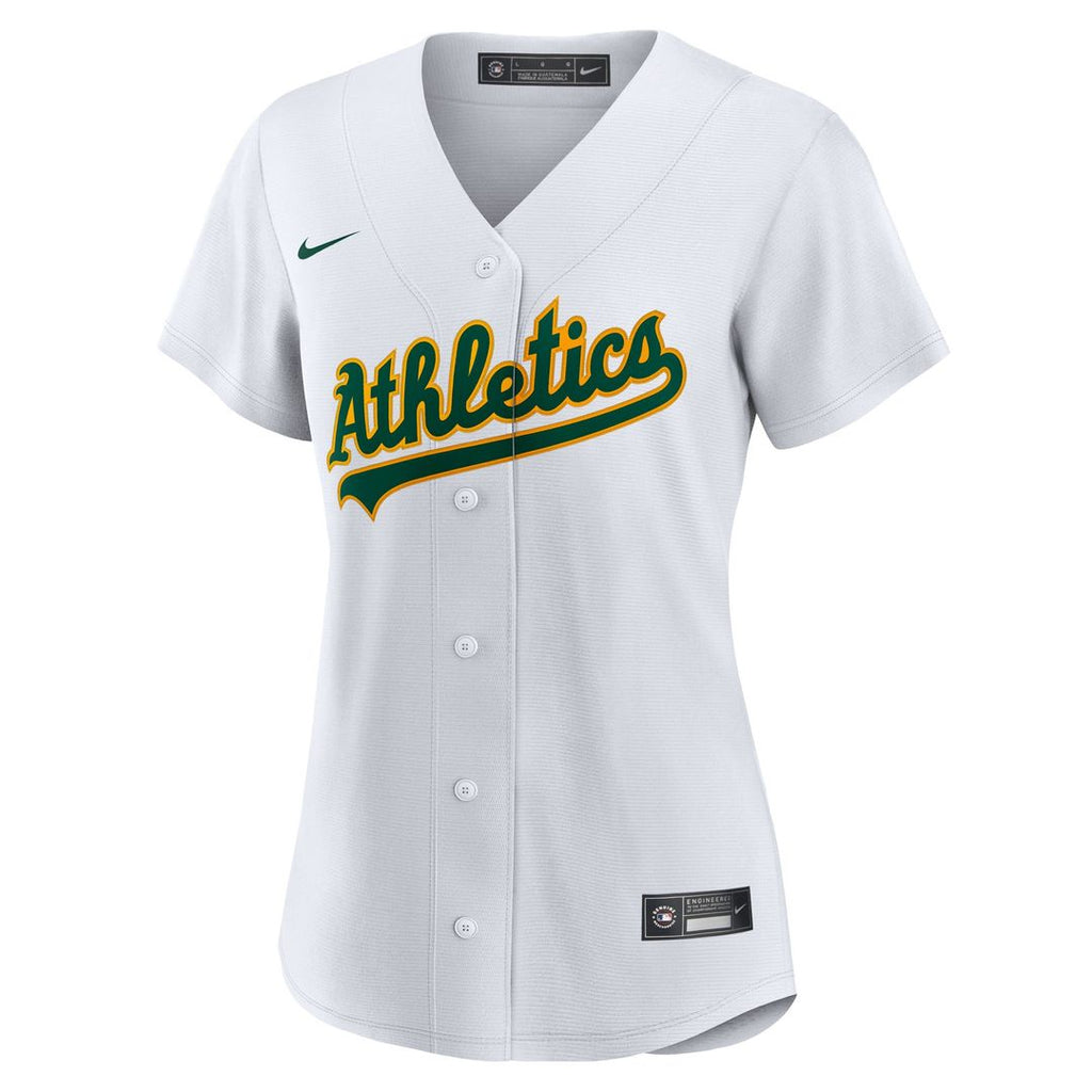 Nick Kurtz Athletics Nike Women's Home Replica Player Jersey - White