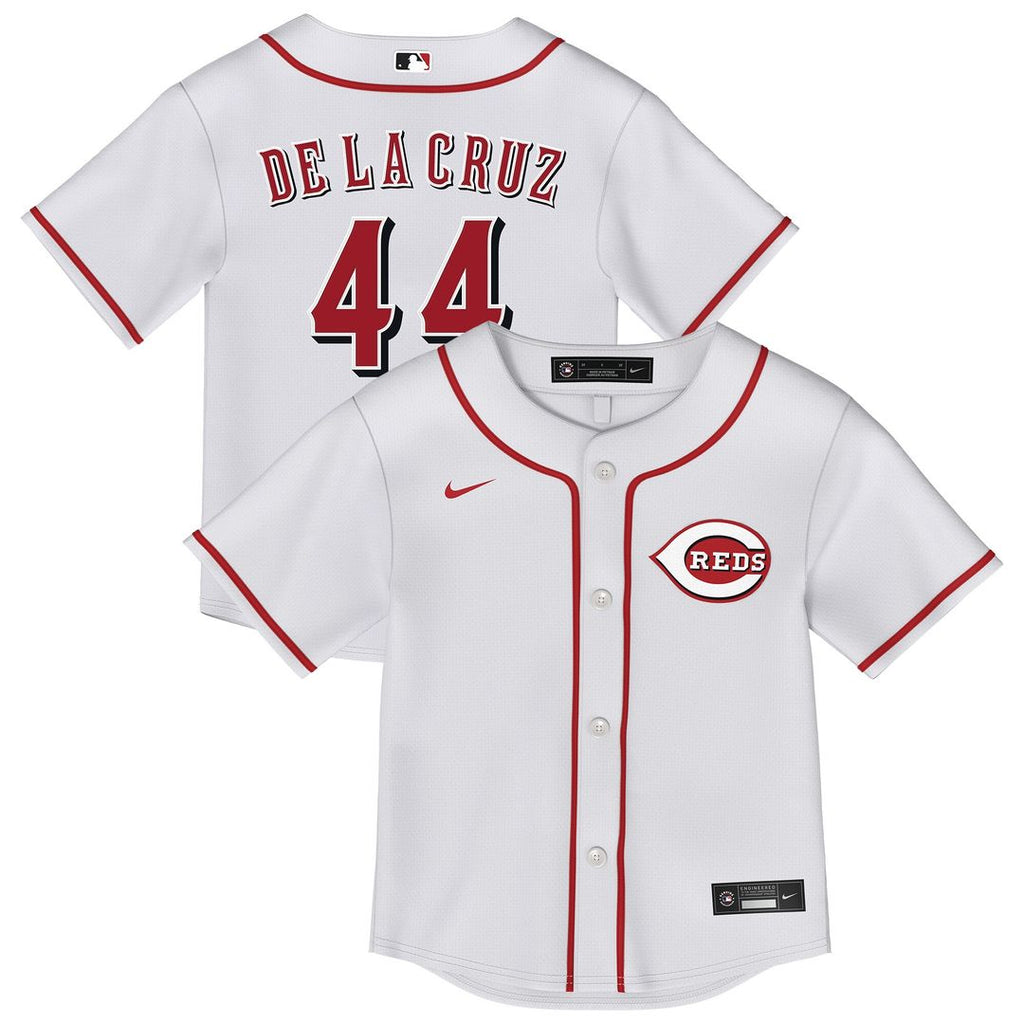 Elly De La Cruz Cincinnati Reds Nike Toddler Home Replica Player Jersey - White