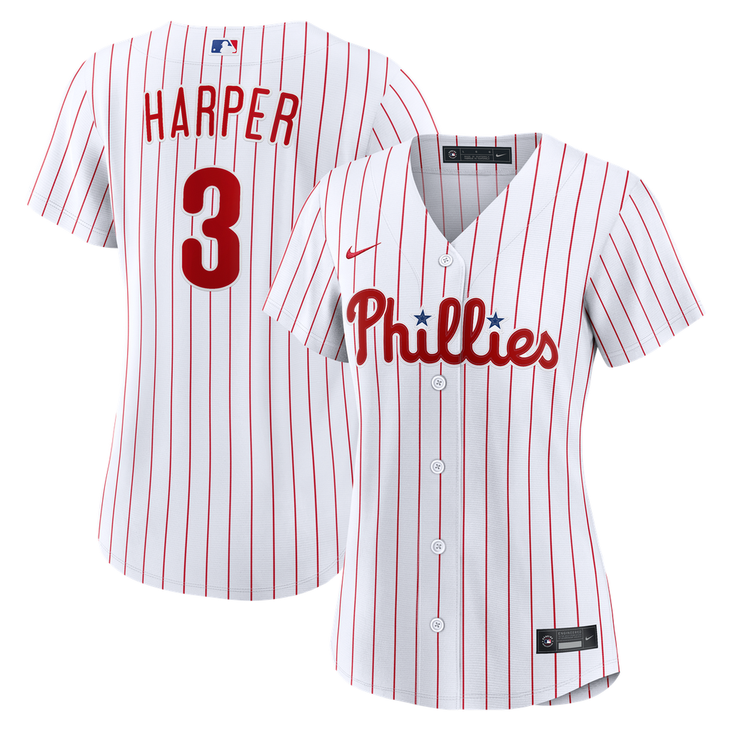 Bryce Harper Philadelphia Phillies Nike Women's Home Replica Jersey - White