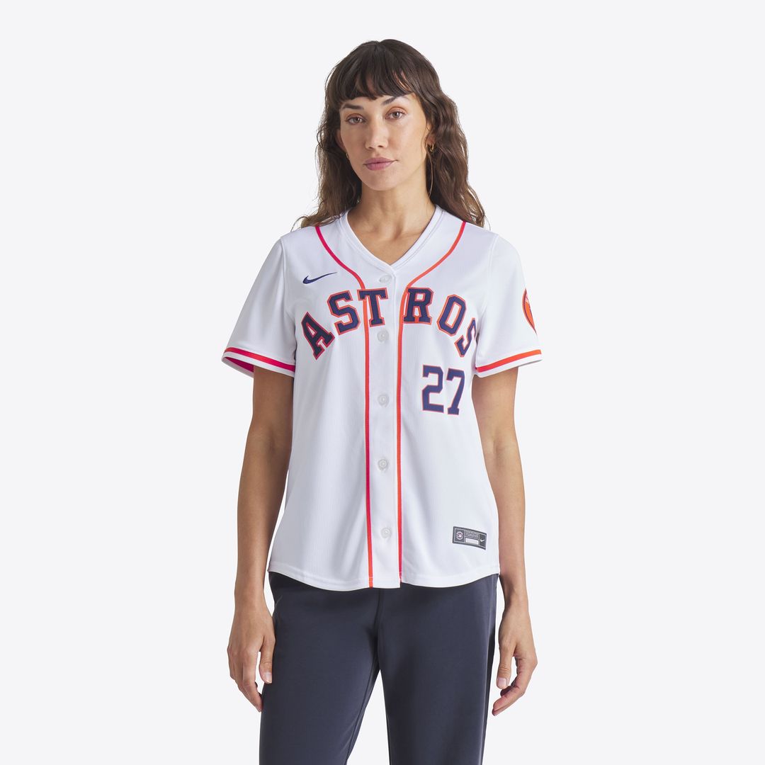 Jose Altuve Houston Astros Nike Women's Home Limited Player Jersey - White