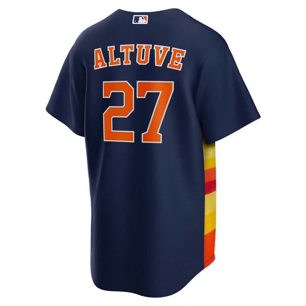 Jose Altuve Houston Astros Nike Alternate 2 Replica Jersey - Navy