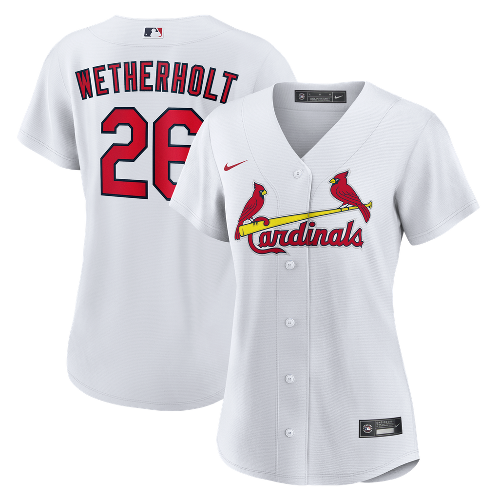 JJ Wetherholt St. Louis Cardinals Nike Women's Home Replica Jersey - White