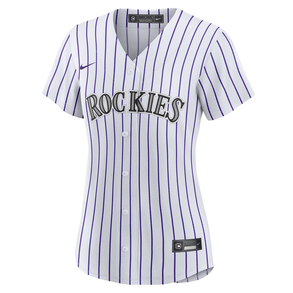 Tyler Freeman Colorado Rockies Nike Women's Home Replica Jersey - White