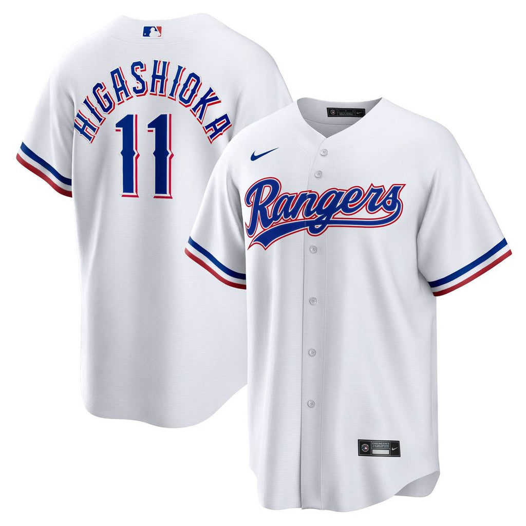 Kyle Higashioka Texas Rangers Nike Home Replica Jersey - White