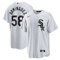Seranthony Domínguez Chicago White Sox Nike Home Replica Jersey - White