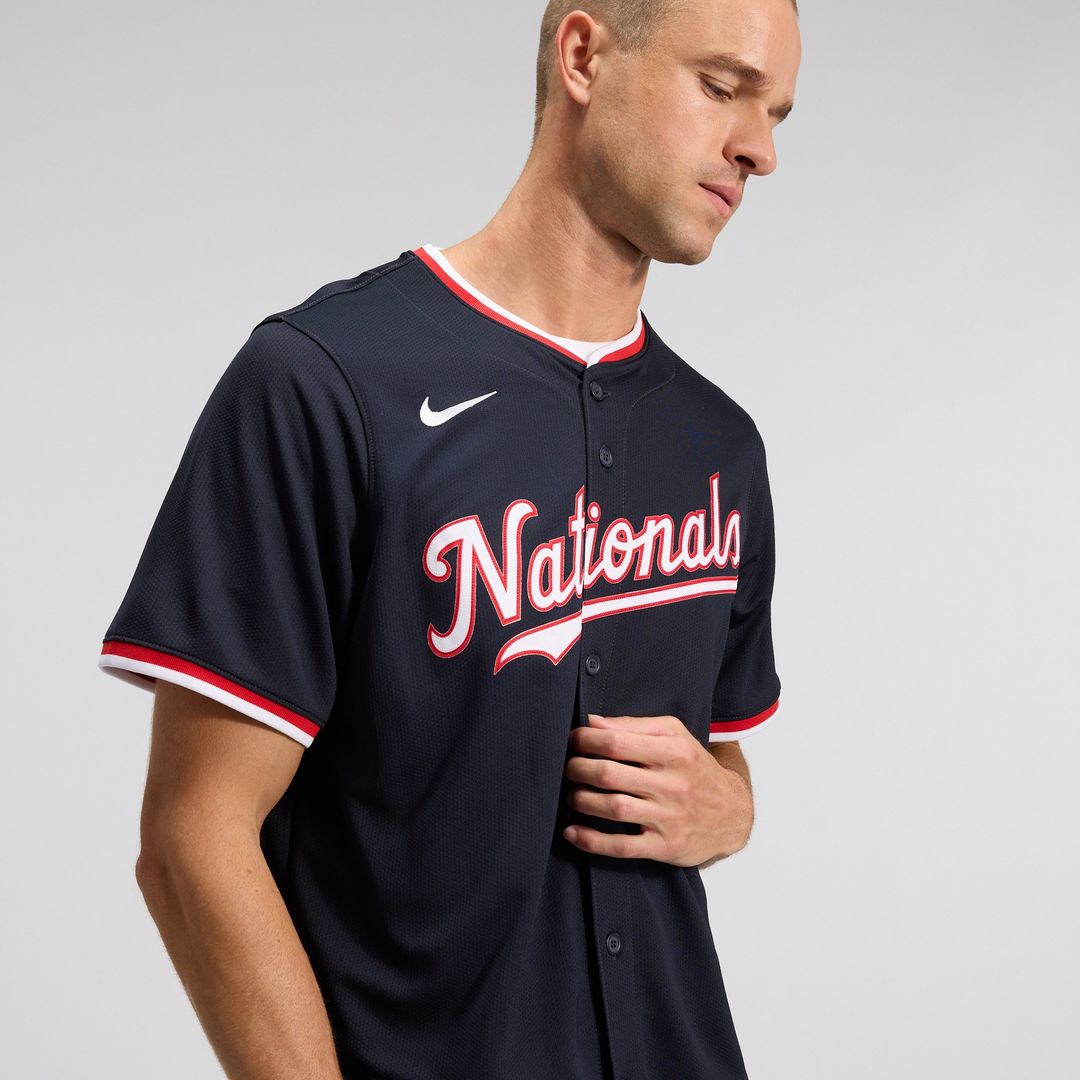 James Wood Washington Nationals Nike Alternate Limited Player Jersey - Navy