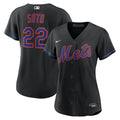 Juan Soto New York Mets Nike Women's Alternate Replica Jersey - Black