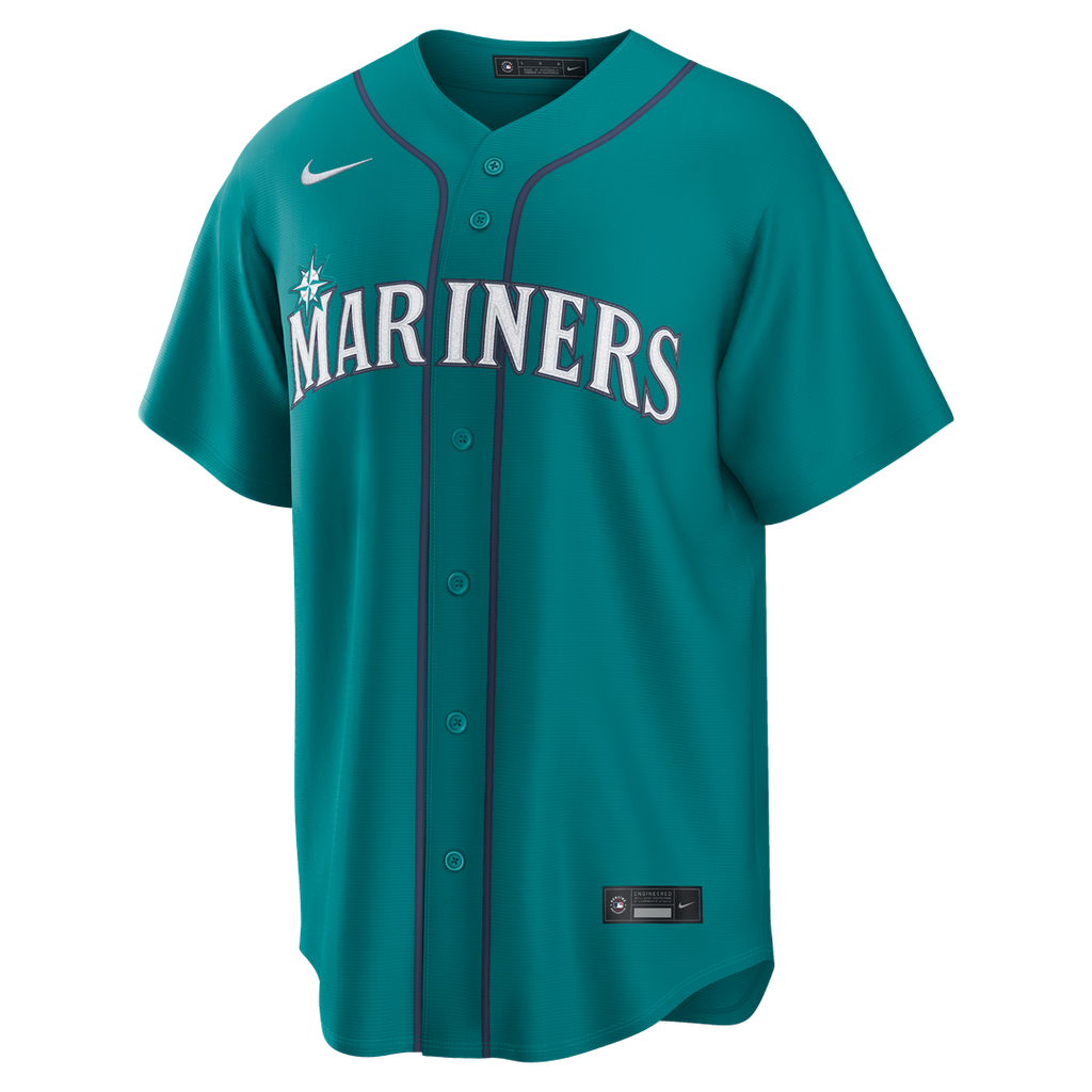 Cal Raleigh Seattle Mariners Nike Alternate Replica Jersey - Cream