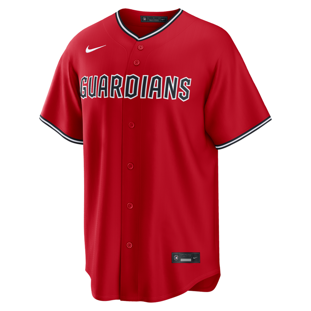 José Ramírez Cleveland Guardians Nike Alternate Replica Jersey - Red
