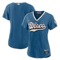 Milwaukee Brewers Nike Women's 2026 City Connect Stadium Jersey - Mineral Blue