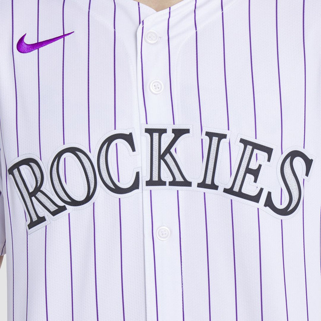 Colorado Rockies Nike Home Limited Player Jersey - White