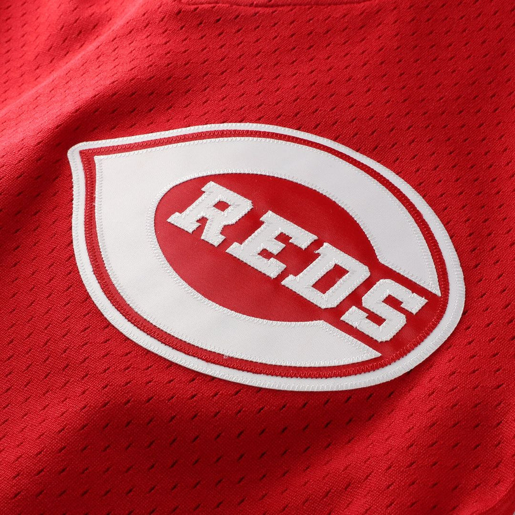Barry Larkin Cincinnati Reds Mitchell & Ness Authentic Batting Practice Jersey - Red