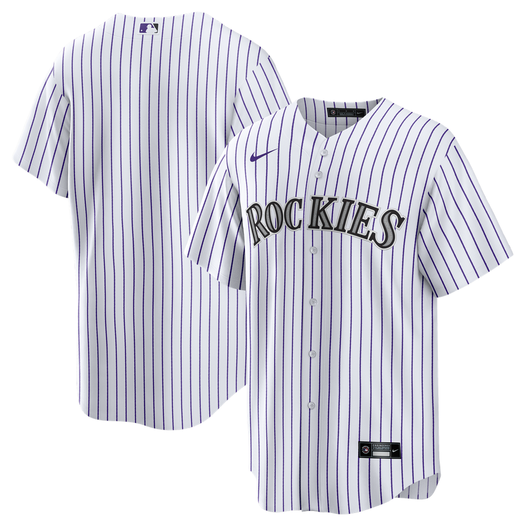 Colorado Rockies Nike Home Big & Tall Replica Jersey - White