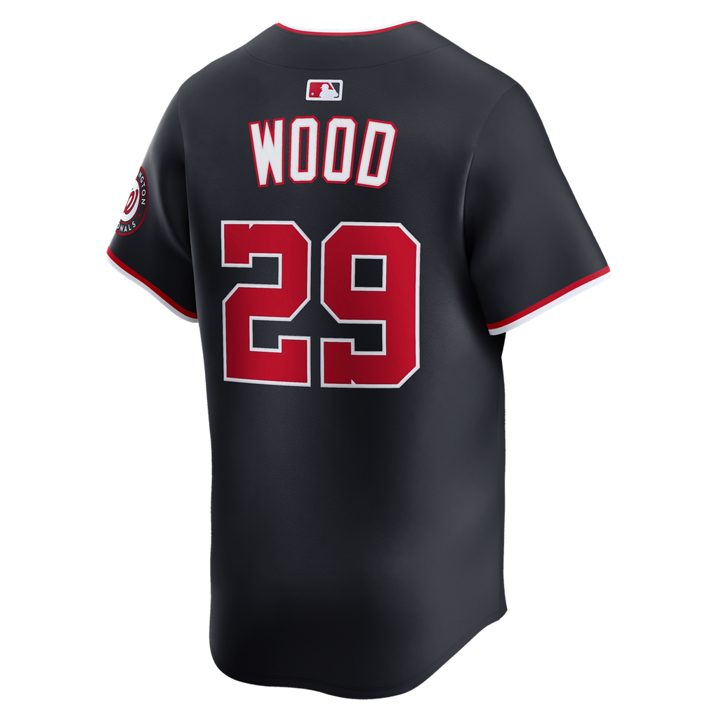 James Wood Washington Nationals Nike Alternate Limited Player Jersey - Navy