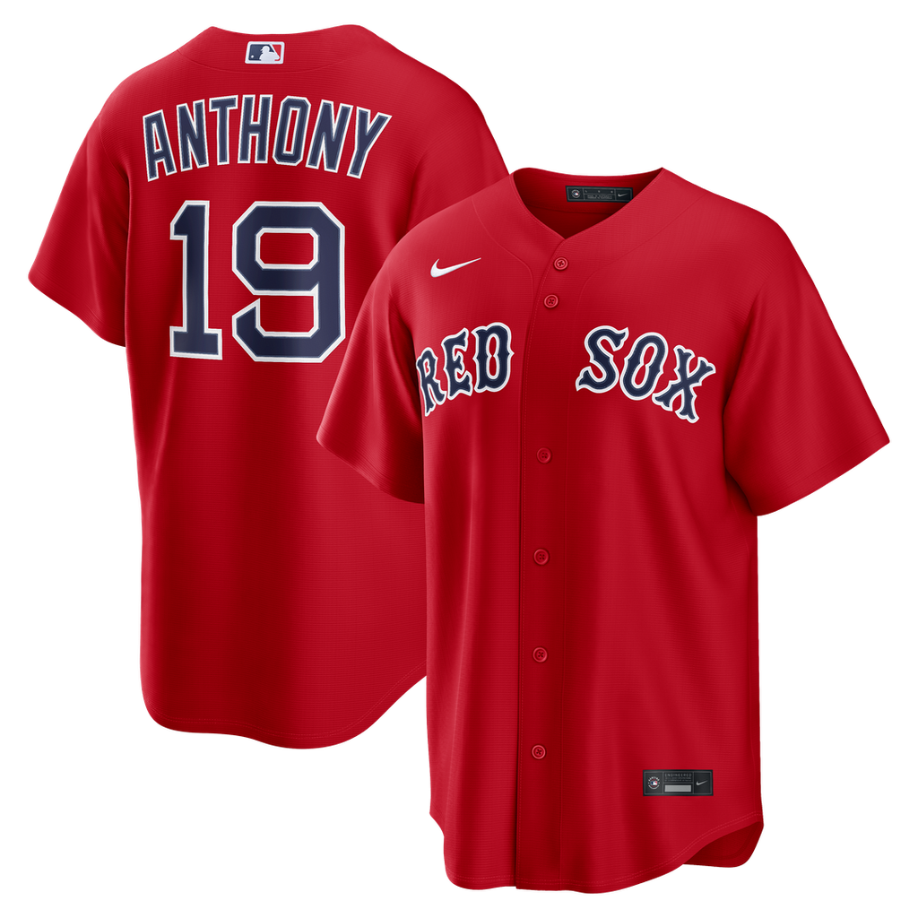 Roman Anthony Boston Red Sox Nike Alternate Replica Jersey - Red