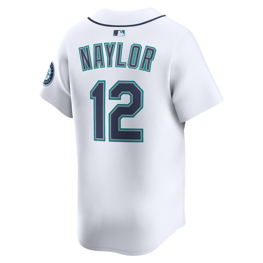 Josh Naylor Seattle Mariners Nike Home Limited Jersey - White