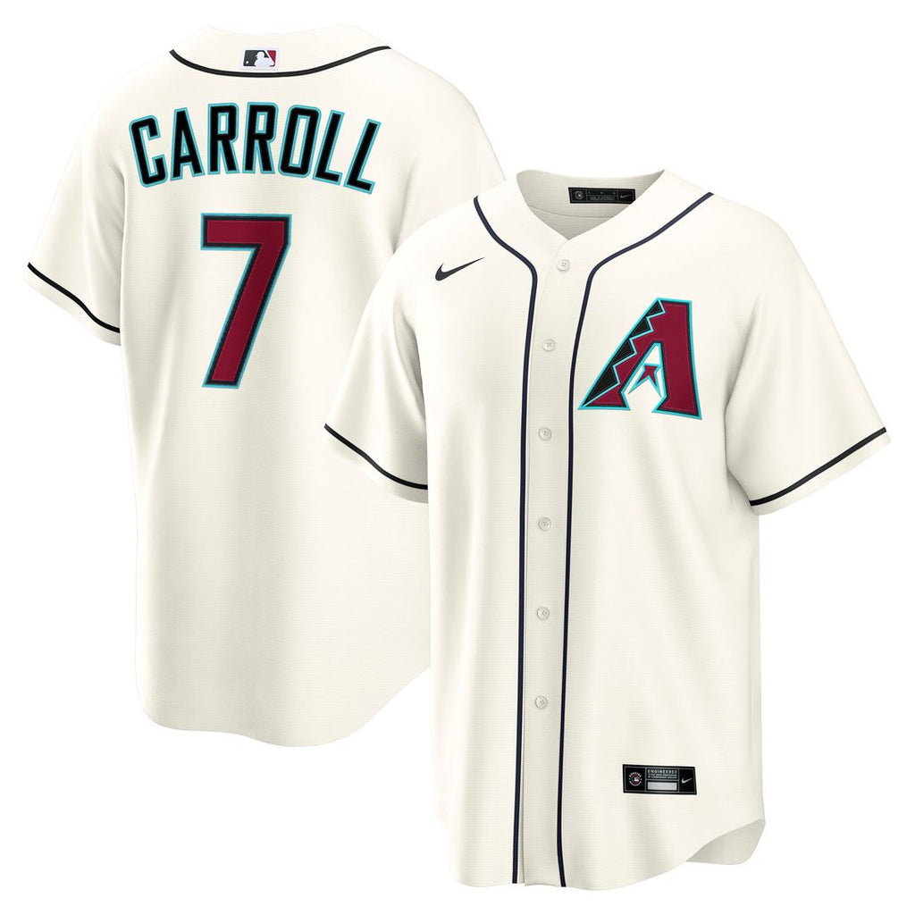Corbin Carroll Arizona Diamondbacks Nike Home Replica Jersey - Cream