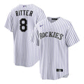Ryan Ritter Colorado Rockies Nike Home Replica Jersey - White