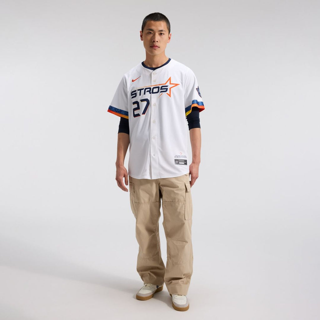 Jose Altuve Houston Astros Nike 2025 City Connect Limited Player Jersey - White