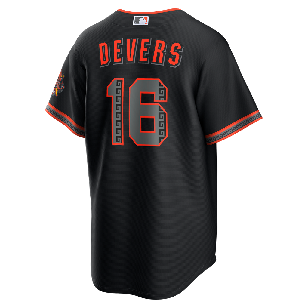 Rafael Devers San Francisco Giants Nike Alternate Stadium Jersey - Black